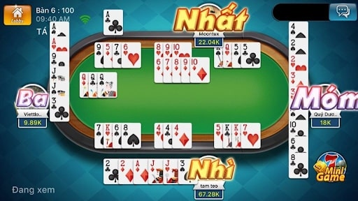 Phỏm miền Bắc- Tựa game thu hút hàng triệu lượt chơi mỗi ngày